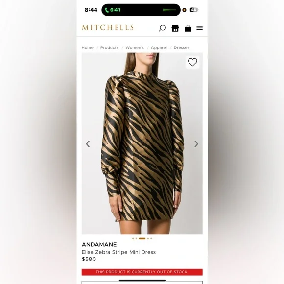 NWT mini dress 
This is the cutest dress. Very nice material. Sold out online. - Picture 10 of 10